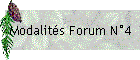 Modalits Forum N4