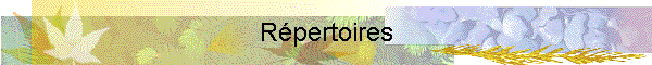 Rpertoires